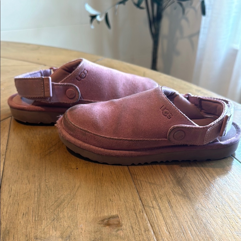 UGG Kids Mauve Sandals